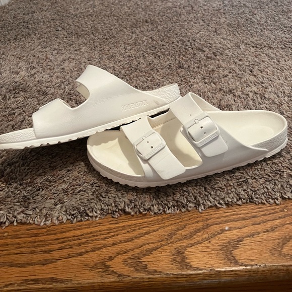 Birkenstock Shoes Birkenstock White Arizona Rubber Eva Sandal Sz 4